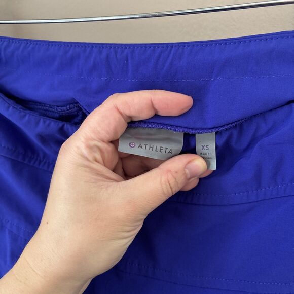 Athleta Women’s XS Purple Athletic Skirt with Built-In Shorts - Picture 10 of 10